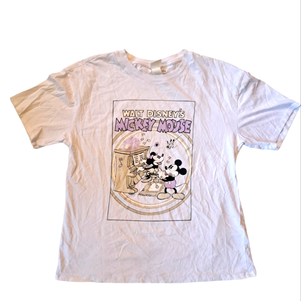 Disney H&M Mickey and Minnie Graphic T-Shirt